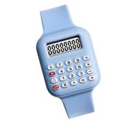 ZBIianxer Montre-Bracelet électronique Moderne dotée d ' Une Calculatrice précise, Montre multifonctionnelle pour Le Travail, Les études et Les Voyages, Montre numérique d ' Affaires