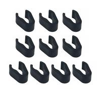 ZBIianxer Organisateurs de Cordons de de, 10 pièces, Pinces de Gestion de câbles de Microphone pour Garder Les Lignes Propres et fermes, Clip de Gestion des Fils de