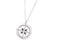 ZBIianxer Pendentif hexagramme étoile harmonieux élégant, bijoux en cuivre poli, pour âmes sœurs, accessoires de Couple élégants, collier de Couple unisexe