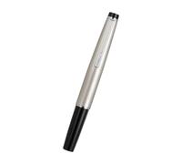 ZBIianxer plume pointe fine EF 0, 38 mm, Silver | Écrivain de poche en métal avec de convertisseur de cartouche pour les entrées de journal