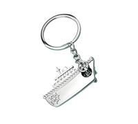 ZBIianxer Porte-clés de croisière en métal de qualité supérieure, Accessoire Pendentif sur Le thème Marin, Parfait pour Un Usage Quotidien et des Cadeaux, Porte-clés de Bateau de croisière
