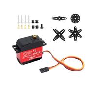 ZBIianxer Precisions Servo numérique 25 kg avec engrenage en métal étanche IP66 pour robotique et applications de loisirs