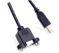 ZBIianxer Rallonge d ' imprimante USB avec connecteur carré, Oreilles sécurisées et compatibilité étendue pour Un de données Rapide Rallonge USB carrée