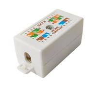 ZBIianxer Remplacement Professionnel de la boîte de jonction Ethernet CAT6 pour Connexion sécurisée, connecteur de coupleur, Connexion Rapide par câble Ethernet, Accessoires de réseau