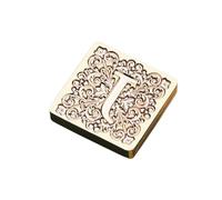 ZBIianxer Série de Lettres, Tampon ciré de scellage, tête en Laiton, Sceau de Lettres anglaises, décoratif pour décorations de Photos, Lettres