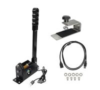 ZBIianxer Simulateurs universels à haute réponse, contrôleur USB de frein à main, conception Plug and Play pour roue G27 G29 pour simulateurs de jeux