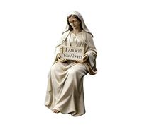 ZBIianxer Statue de/Jésus Christs, Figurines de Compagnon de Bureau, Sculptures décoratives, décorations religieuses pour la Maison, Spirituel chrétien, Figurines de Compagnon de Bureau en résine