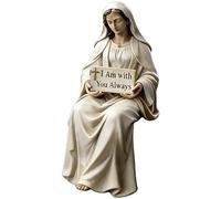 ZBIianxer Statue de/Jésus Christs, Figurines de Compagnon de Bureau, Sculptures décoratives, décorations religieuses pour la Maison, Spirituel chrétien, Figurines de Compagnon de Bureau en résine