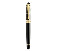ZBIianxer Stylo plume de calligraphie rechargeable de 0.7mm, lisse, idéal pour les étudiants, les enseignants et la pratique des examens