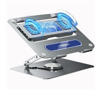 ZBIianxer Support de dissipateur thermique semi-conducteur pour ordinateur portable à refroidissement rapide avec 2 barres de support et moteur silencieux pour jeux et usage domestique