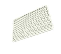 ZBIianxer Tapis de litière en Silicone Double Couche, Base Pliable, détachable, Lavable, pour Cage de Voyage, Tapis de litière pour Chats
