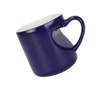 ZBIianxer Tasse en céramique élégante avec poignée en forme de cœur artistique, lavable lave-vaisselle, tasse à boisson à couleur changeante pour ami, tasse à café lavable lave-vaisselle