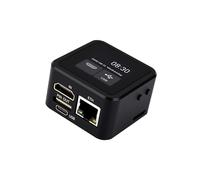 ZBIianxer Télécommande KVM Double manière pour la Gestion des hôtes offrant Une Option d ' écran et Un Changement KVM de clarté d ' Indication 720P pour Le Centre de données