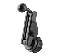 ZBIianxer Tige d ' Extension à tête sphérique de 17 mm, rotative à 360° pour Supports de téléphone de Voiture et de Tablette, Adaptateur d ' Extension en Aluminium, de téléphone Rotatif pour Voiture