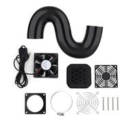 ZBIianxer Ventilateur de ventilation USB, boîtier d'imprimante 3D, kit de ventilation de qualité supérieure, étanche à la poussière, système de ventilation constant, accessoires