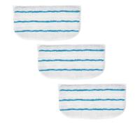 ZBJBinCH Lot de 3 tampons pour balai vapeur Shark S1000UK et compatibles avec Beldray BEL01097, lingettes de rechange pour balai vapeur Black and Decker FSMP20-XJ FSM1600 FSM1610 FSM1620