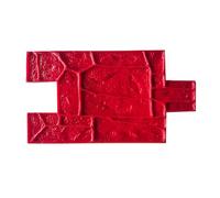 ZBJDX Empreinte pour Sol en BéTon, Matrice De Moulage sans Joint en PolyuréThane, Texture Pierre Romaine, Moule De Marquage pour BéTon sans Joint pour AméNagement Paysager ExtéRieur DéCoratif