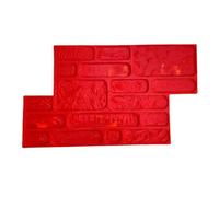 ZBJDX Moule à Empreinte pour BéTon Et Ciment avec PoignéE, en PolyuréThane. Matrice DéCorative pour BéTon, IdéAle pour Les RevêTements De BéTon Et Les Projets D'Imitation De Pierre