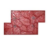 ZBJDX Tampon en Caoutchouc pour Béton Unique, Moules Et Formes d'impression en Ciment Robustes, Tapis De Texture en Béton Décoratif, Moule Mural pour Finitions De Motifs Estampés