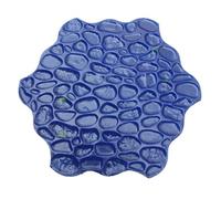 ZBJDX Tapis De Tampons en PolyuréThane pour BéTon 70 X 70 Cm, Moule D'Empreinte De Sol à Texture De Galets, Moules pour AméNagement Paysager ExtéRieur en Pierre