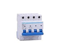 ZBJGBUIA NB1-63DC Interrupteur solaire 4P DC Mini disjoncteur de protection contre les surcharges 10A/16A/20A/25A/32A/40A/50A/63A DC1000V MCB CE (50A)