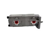 ZBJGBUIA Pompe à Engrenages hydraulique for excavatrice en Aluminium, Double Pompe série HGP, HGP-22A-F*RF*R(HGP-22A-F6-6R)