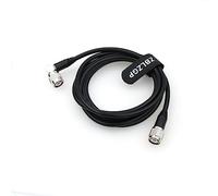 ZBLZGP Câble coaxial RF RG58 TNC mâle vers TNC mâle à angle droit à faible perte Câble d'extension Pigtail pour antenne WiFi scanner radio (7 m)