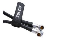 ZBLZGP Câble coude LCD/EVF 16 broches mâle vers coude 16 broches mâle pour moniteur de caméra DSMC DSMC2 rouge (30 cm)