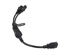 ZBLZGP Câble d'alimentation IEC 320 C14 mâle vers 4XC13 Femelle, C14 vers 4 x C13 UPS/PDU Type Y, 250 V/10 A (C14-2xC13 30cm)
