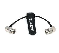 ZBLZGP Câble d'extension 3G HD SDI RG174 75 Ohm BNC mâle vers BNC mâle pour caméra de vidéosurveillance DVR RF Câble coaxial (coude à coude, 15 cm)