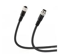 ZBLZGP Connecteur de capteur M12 5 broches mâle femelle câble blindé industriel (mâle vers femelle, 10 m)