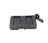 ZBLZGP F2-BP vers V-Mount Plaque adaptateur convertisseur de batterie compatible avec NP-F970 NP-F750 NP-F550 pour appareil photo reflex numérique Canon 5D2 Moniteur de champ lumineux LED