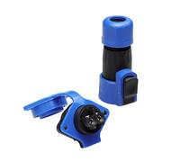 ZBLZGP FD20 Prise extérieure 7 broches sans soudure IP68 étanche anti-corrosion mâle femelle prise idéale pour éclairage de jardin et appareils d'irrigation paysagère