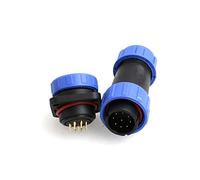 ZBLZGP HE21 Connecteur d'aviation 9 broches Power Industrial étanche IP68 mâle et femelle à vis pour éclairage LED Power Equipment