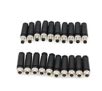 ZBLZGP Lot de 10 connecteurs de capteur M8 étanches mâle femelle à vis filetée (mâle à femelle, 10 broches)