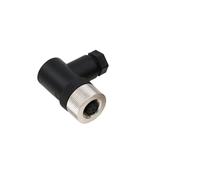 ZBLZGP Lot de 10 connecteurs M12 8 broches A pour capteur de code à angle droit femelle fileté Raccord électrique étanche circulaire aéronautique