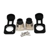 ZBLZGP Lot de 2 adaptateurs RJ45 de type D, module de type D, câble réseau CAT6 Gigabit droit RJ45 pour transmission de signal multimédia