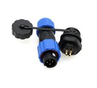 ZBLZGP SD13 Connecteur électrique à 4 broches - Prise et socket d'aviation mâle et femelle - Chargeur d'alimentation - Câble mécanique 5 A 250 V - Connecteur de câble industriel