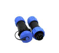 ZBLZGP SP13 Connecteur 5 broches Circuit étanche Aviation IP68 Alimentation extérieure 5 A 180 V Prise mâle femelle Connecteur de câble