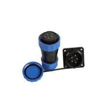 ZBLZGP TY24 5 broches sans connecteur de soudure, 25 A 12 AWG, montage à vis, résistant aux hautes températures (-25 ℃ ~ 85 ℃) pour moteurs industriels