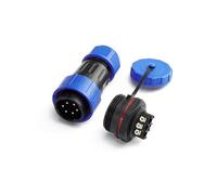 ZBLZGP TY24 Connecteur aéronautique étanche à 6 broches, sans soudure, prise mâle, prise femelle, déconnexion rapide pour éclairage LED extérieur