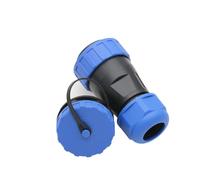 ZBLZGP TY24 Connecteur d'alimentation circulaire étanche à 9 broches, prise de câble femelle, prise mâle, sans soudure à déconnexion rapide pour l'électricité marine extérieure