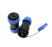 ZBLZGP TY28 Connecteur sans soudure femelle IP68 étanche 2 à 9 broches Fiche d'alimentation femelle Connecteur de câble à sertir (2 broches 45 A, station d'accueil)