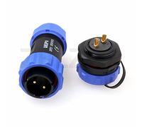 ZBLZGP WEIPU SP21 SP2110/P+SP2112/S IP68 Étanche 2 broches Docking Screw Welder Cable Wire Connector Male Plug