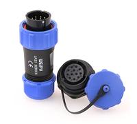 ZBLZGP WEIPU SP21 SP2110/P+SP2112/S IP68 étanche à 12 broches pour soudage câble connecteur mâle