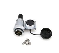 ZBLZGP WEIPU WS28 Câble d'alimentation Aviation Wire Panel Châssis Métal Mâle Femelle Fiche femelle Extérieur Voiture Électrique Industriel Signal Fiche (TQ+Z 1 mâle & 1 femelle, 35 broches)