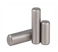 ZBORAVPIX goupilles cylindriques, Goupilles cylindriques de positionnement en Acier Inoxydable 304, Paquet de 149, Plusieurs Tailles(40mm,M0.8 20pcs)