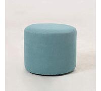 ZBORAVPIX Tabouret Pouf Pouffe Chaise, Pouf de Sol Confortable et créatif de Couleur Unie avec Housse Amovible(F)