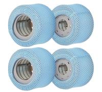 Zbssny Lot de 4 cartouches filtrantes de rechange avec grille de protection - Accessoires filtrants à 90 lamelles compatibles avec les jacuzzi gonflables MSpa