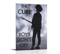 ZBSXLBNG The Cure Boys Dont Cry Poster Peinture décorative sur toile Art mural pour salon, chambre à coucher, 30 x 45 cm
